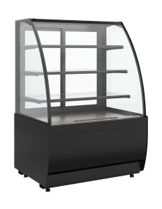 Витрина кондитерская Carboma K70 VV 0,9-1 STANDARD 9005 (версия 2.0)