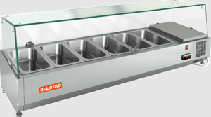 Витрина для ингредиентов HiCold VRX 1400 1/3
