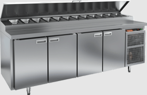 Стол холодильный HiCold PZ1-1111/GN