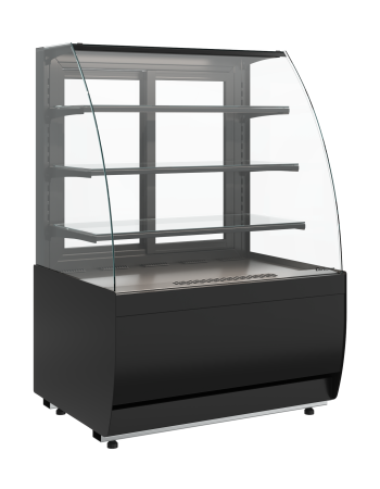 Витрина кондитерская Carboma K70 VM 0,9-1 LIGHT 9005 (версия 2.0)