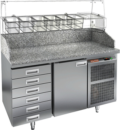 Стол холодильный HiCold PZ4-1/GN