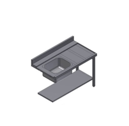 Стол для посудомоечной машины Kayman СПМ-111/1207 Л