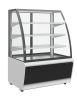 Витрина кондитерская Carboma K70 VV 1,3-1 STANDARD 9006-9005 (ВХСв-1,3д Люкс ТЕХНО)