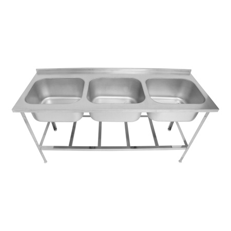 Ванна моечная цельнотянутая Hessen ВМЦ 3/17755 нерж