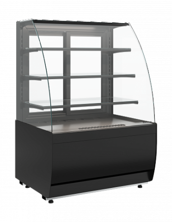 Витрина нейтральная Carboma K70 N 0,9-1 LIGHT 9005 (версия 2.0)